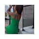  Sexy V-Neck Backless Sleeveless Dress For Women