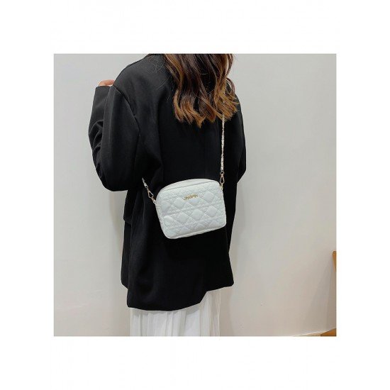 Casual Black Chain Shoulder Bags For Women