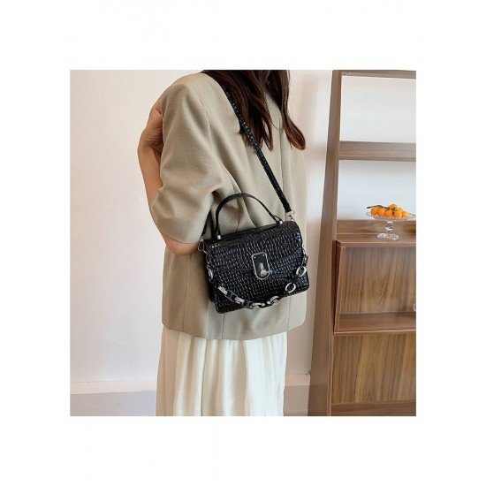 Stylish Fashion Black Shoulder Bags For Ladies