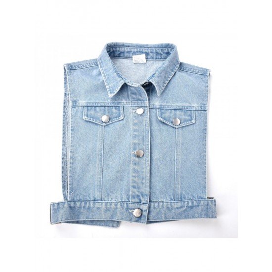  Sexy Fashion Hollowed-out Denim Jacket For Women