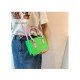  PU Contrast Color Shoulder Bag For Women