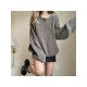  2022 American Pure Color Round Neck Knitwear