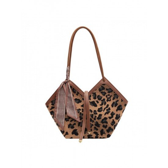 Fashion Leopard Canvas Tote Bags