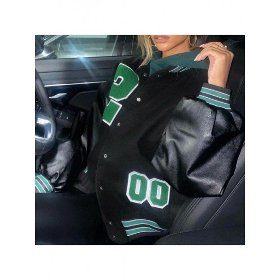  Street Wear Embroidery Patchwork Baseball Jackets