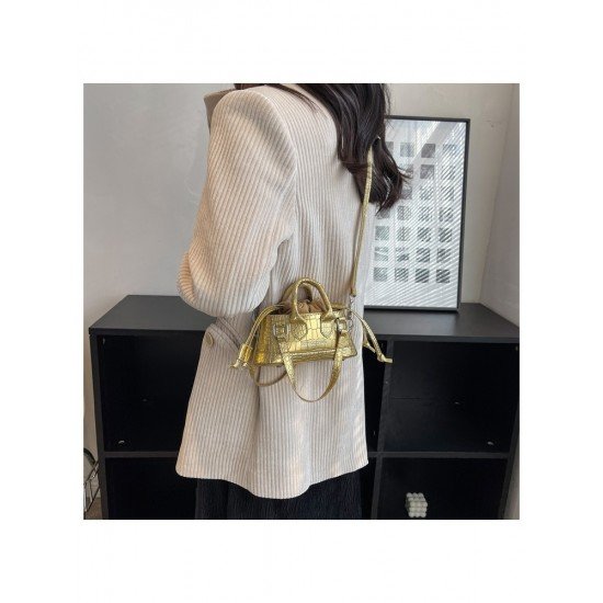  2022 Pure Color PU Shoulder Bag For Women