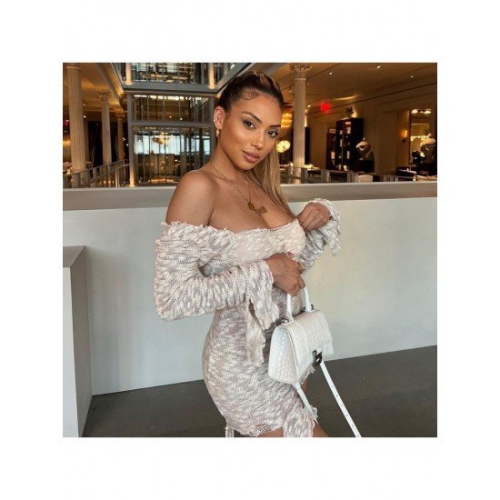 Designer Sexy Off The Shoulder Mini Dresses