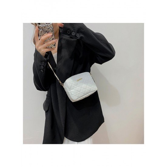 Casual Black Chain Shoulder Bags For Women