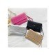 Pure Color Hasp Ladies Clutch Bags