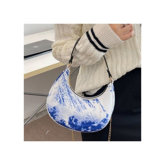 Printed Chic Ladies Chain Shoulder Bags