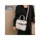  2022 PU Pure Color Chain Shoulder Bags