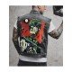  Fashion Printing Sleeveless Men's Denim Vest