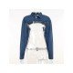 Women's Fashion Pure Color Navel Denim Jacket