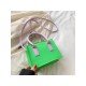  PU Contrast Color Shoulder Bag For Women