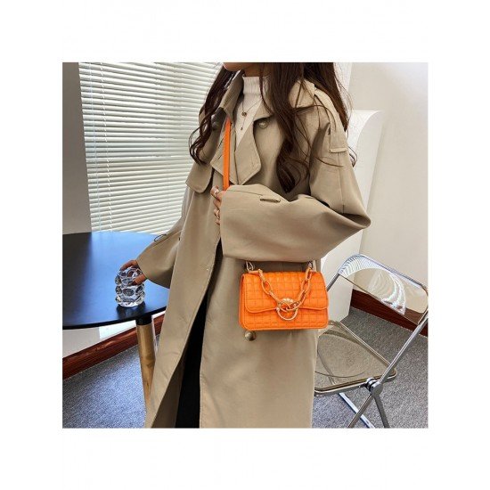  2022 Pure Color Small Square Bag