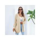  2022 Casual Lantern Sleeve Cardigan Sweater