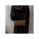 Ladies Alligator Print Black Shoulder Bags