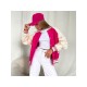  2022 Casual Contrast Color Women's Baseball Jacket