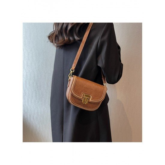 Vintage Brown Ladies Shoulder Bags