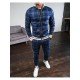 Casual Fashion Plaid Men's Two-Piece Set