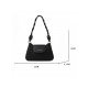 Grid Black Ladies Shoulder Bags