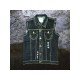 Street Ripped Pattern Sleeveless Denim Jackets