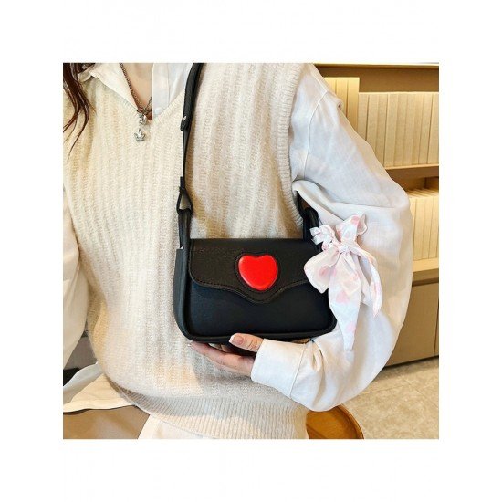  Fashion Trend Heart Women's Shoulder Cross-body Bag