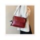  Fashion New PU Pure Color Women's Shoulder Bags