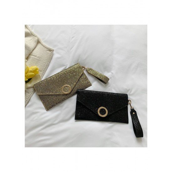 Ladies Rhinestone Hasp Clutch Bags