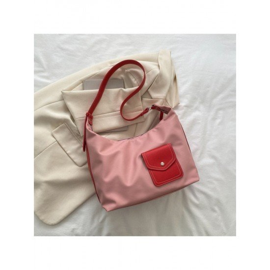 Color Blocking Casual Tote Bags For Women