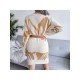  New Round Neck Long Sleeve Knitted Dress