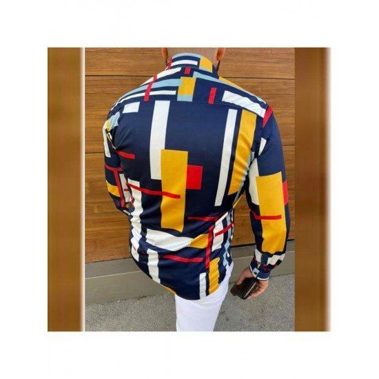 Colorful Long Sleeve Shirts For Men