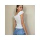 Ladies Backless White Ladies Tops