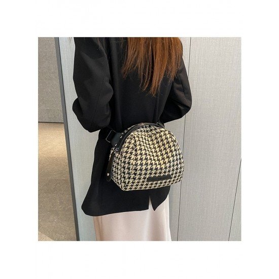 Casual Women Houndstooth Cross Body Shoulder Bags