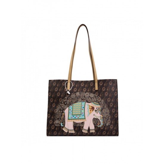 Street Printed College Tote Bags For Women