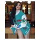 Stylish Embroidery Contrast Color Baseball Jackets