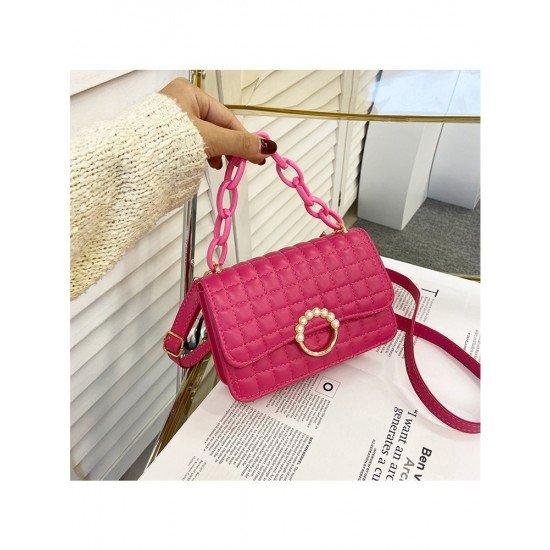  2022 Pure Color Small Square Bag