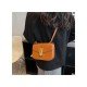  PU Pure Color Cross Body Shoulder Bag