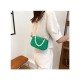  2022 Niche Crocodile Print Faux Pearl Shoulder Bag