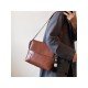  Fashion New PU Pure Color Women's Shoulder Bags