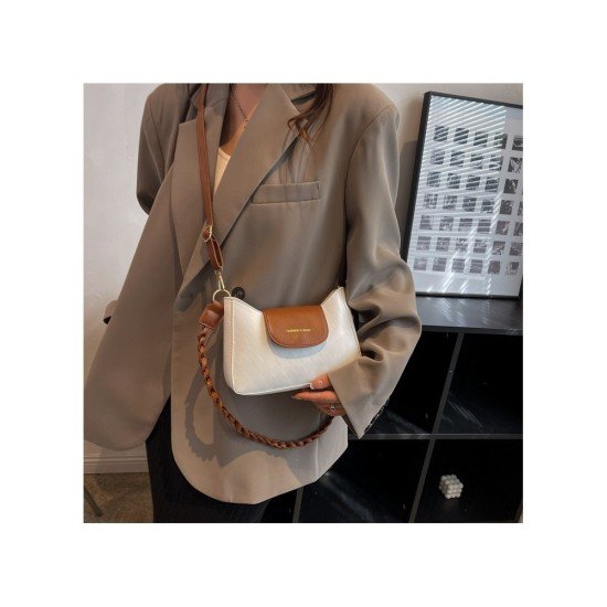 Leisure Chic White Shoulder Bags For Women