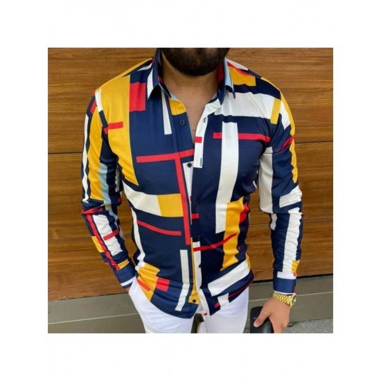 Colorful Long Sleeve Shirts For Men