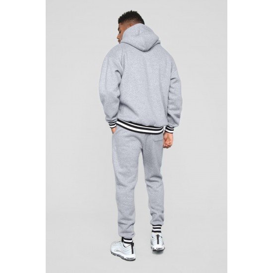  Leisure Hooded Men's Casual Two-Piece Sets