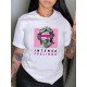 Latest Street Graphic T Shirts For Ladies