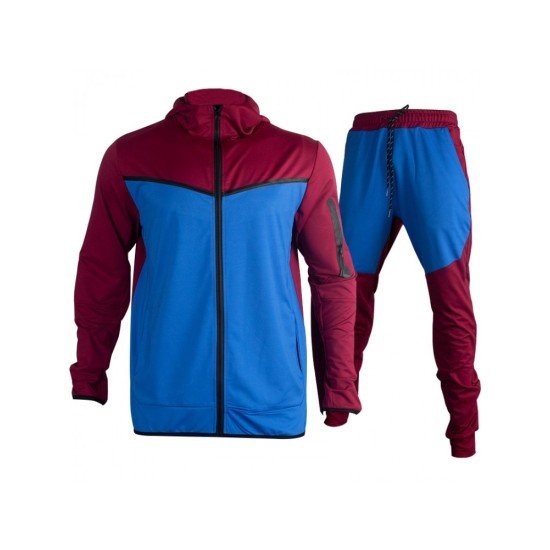 Patchwork Color Blocking Tracksuit Sets For Men