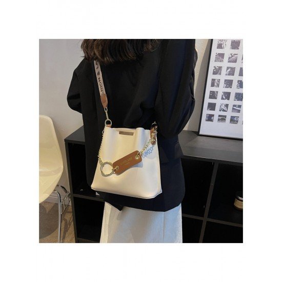 Shopping Street Removable Shoulder Bucket Shoulder Bags