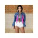  Denim Tassels Patchwork Fashion Jacket